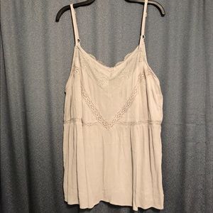 Torrid Size 3 Boho Grey Tank Top